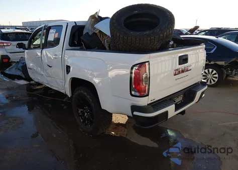 2022 GMC Canyon 2Wd Short Box Elevation from USA, damaged, VIN 1GTG5CEN5N1245447